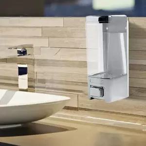 물비누 디스펜서 잔량확인 물비누케이스 샴푸디스펜서 욕실디스펜서 세제디스펜서