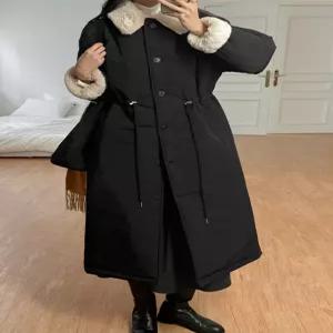 버디크 퍼 카라 롱 패딩 [4온스] 84972 빅사이즈 여성의류