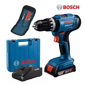 [보쉬] 18V 충전 전동드릴 GSB 18V-25(1B_2.0AH)액세사리11p포함/콘크리트OK