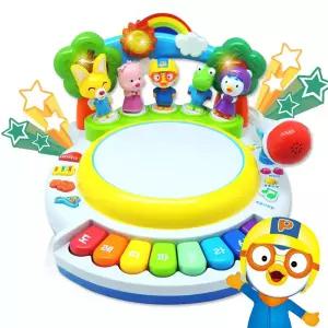 뽀로로 빙글빙글 춤추는 노래방 유아 마이크 놀이 장난감