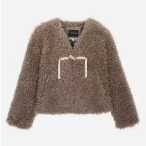 [써스데이아일랜드](T258MLT936W)토글 포인트 푸들 퍼 자켓