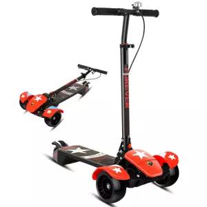 3발 킥보드 청소년 마실 전동 중학생 삼륜 퀵보드