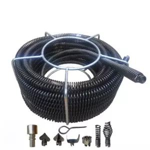 뚫는장비 전동 하수구 화장실 배관 배수구 막힘 하수도 가정용 스프링 싱크