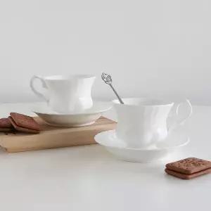 캐롤라인 커피세트 4p 화이트