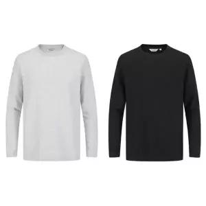 [롯데백화점]리얼지오지아 3컬러]사카라바조직긴팔라운드티셔츠ADE4TR1901