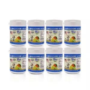 식용베이킹소다탑푸드(최상의식품) (물에 녹여 마시는)식용 베이킹소다 200g 8개 미국약전 원료 (USP) 특허청 상표 등록물에녹여마시는