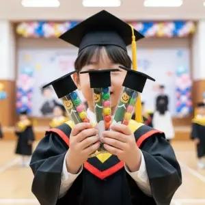 초등졸업선물 졸업선물막대케이스 문구세트답례품 구디백