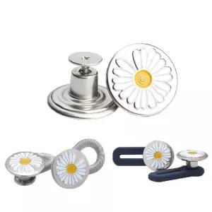 바지 수선 플라워 단추 1개 디자인 택1/허리/줄이기/셀프/연장/사이즈/조절/요술/DIY/교복/매직/후크/고리