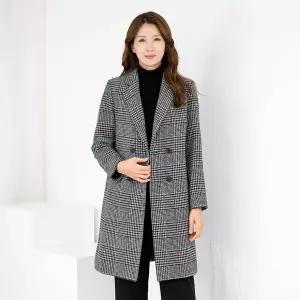 엄마옷 60대 여성 모슬린 2온스누비 카라 트위드 정장하프코트 511HJK052 중년여성/50대/70대/빅사이즈/할