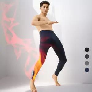 남자 겨울 발열 기모 보온 남성 히트텍 내복 하의 타이즈