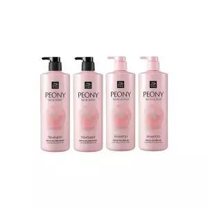 미쟝센 피오니향 샴푸 1000ML 2개+트리트먼트 2개