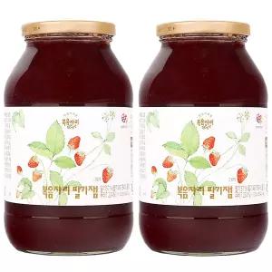 복음자리 딸기잼 1.3kg x 2개