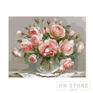 온] DIY명화그리기 러블리 장미 명화색칠하기 그림배우기