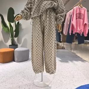 [대구백화점][에잇컨셉]도트양털 밑단스트링 팬츠(C26A7FPT007)