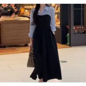 상견례원피스 가을 긴소매 결혼식하객룩 슬림핏 20대