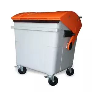 라운드형 자동상차 쓰레기 분리수거함 1100L 유치원 아파트 펜션 관공서