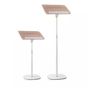 스탠딩 독서대 원목 누워서 보면대 높이조절 북스텐드