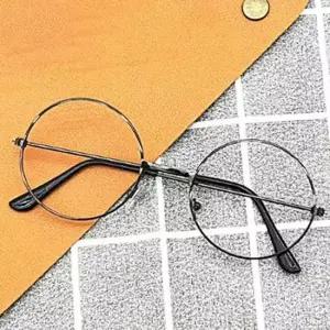 원형 안경테 여성 둥근 동그란 다크그레이