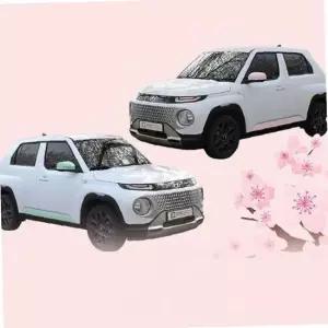 캐스퍼 리어 미러 커버 몰딩 도어스텝 세트