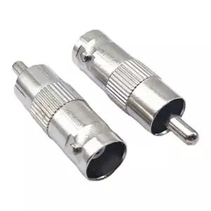 후방카메라배선 RCA 케이블 10개 감시 비디오 어댑터 키트 - BNC 암/수 Q9 RCA/AV 커넥터 CCTV 카메라 DVR