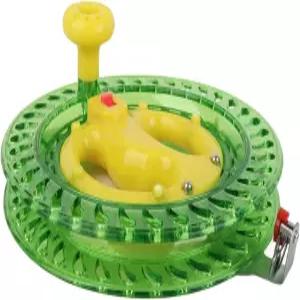 야외 낚시 활동을 위한 릴 핸드 와이어 ABS 다기능 바다 휠 랩 플라이 라인 액세서리