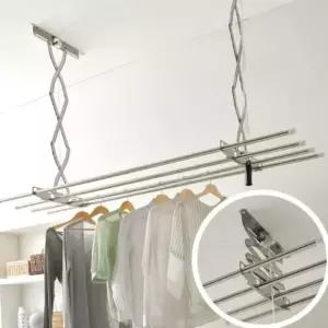 세탁실빨랫대 다용도실 견고한 특대형 세탁실 쉬운설치건조대 (WFJ5NUQ)