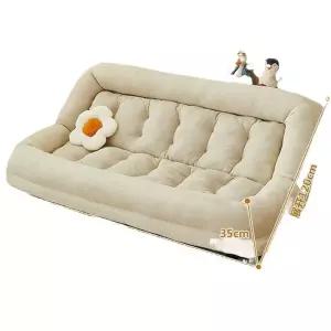 좌식 소파베드 접이식 쇼파침대 패브릭 원룸 각도조절