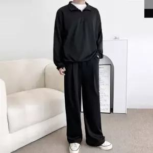 남여공용 커플맨투맨 슬림 데이트룩 30대 캐쥬얼 (WFJ4XPU)