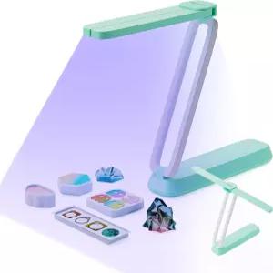 레진 경화용 레진스 UV 라이트 무선 및 충전식 램프 3-in-1 용도 접이식 블랙라이트 자외선 LED 몰드용