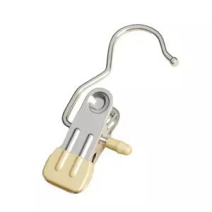 스텐 집게옷걸이 드레스룸 옷정리 모자 바지걸이 후크 (WFJ5P6X)