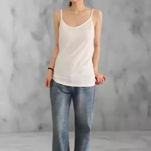 여성 빅사이즈 이너탑 루즈핏 레이어드 브이넥 끈 나시