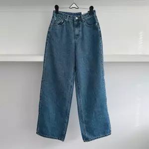 여자 스트라이프 루즈 와이드핏 키큰녀 코튼 청바지