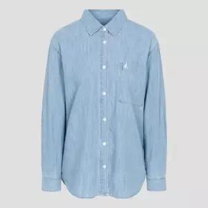 [백화점 정품] 빈폴 레이디스 데님 오버핏 셔츠(BF5764C03Q)