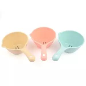 고품질 바가지 파스텔 플라스틱 손잡이 바가지 원형바가지 (WFJPBRP)