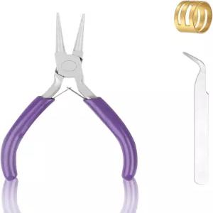 라운드 노즈 플라이어 와이어 주얼리 제작 도구 공예용