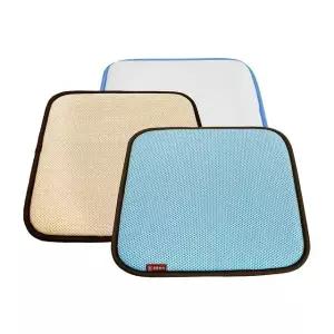 고품질 통기성 쿨방석 3D 에어매쉬 여름 방석 선풍기 색상 랜덤 (WFJPC12)