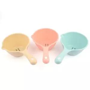 고품질 바가지 파스텔 플라스틱 손잡이 바가지 원형바가지 (WFJPBRP)