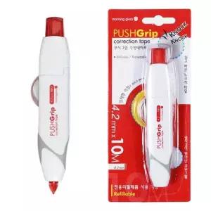 수정테이프 10M 푸쉬그립 4.2mm 화이트 (WFJ5Q3C)