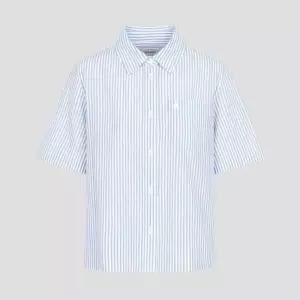 [백화점 정품] 빈폴 레이디스 스트라이프 반소매 셔츠(BF5865C17P)