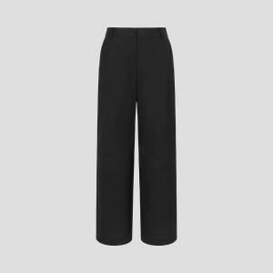 [백화점 정품] 빈폴 레이디스 울폴리 와이드 슬랙스 블랙 BF5921C535