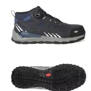 방수 작업 안전화 K2 세이프티 산업용 신발 방한 다이얼 안전 (WFJ4YZP)