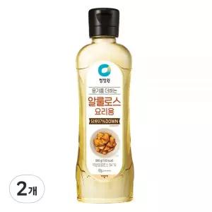청정원 알룰로스 요리용 500g 2개 식사 회식 집밥 분식 외식 간편요리