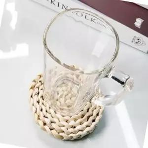 컵받침 소품 주방용 티타임 보조받침 식탁 장식용 (WFJ5SY8)