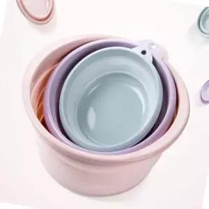 폴딩 다라이 28cm 바가지 색상랜덤 걸이형 주방 수납용 (WFJ5T5N)