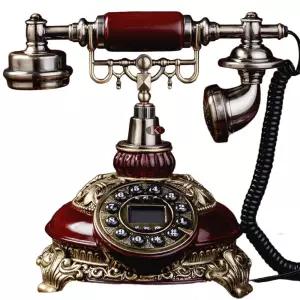 유럽 바이얼 버튼식 복고 엔틱 레트로 아날로그 엔틱전화기