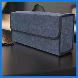 자동차 트렁크 소프트 오거나이저 펠트 수납 박스 액세서리 대형 미끄럼 방지 칸막이 부트 수납 오거나이저