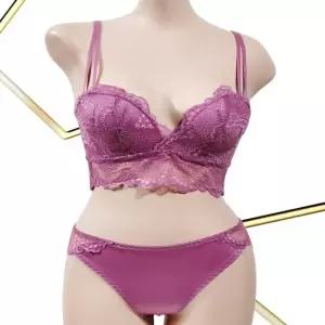 화사한 롱사이드본 레이스 노와이어 볼륨 A컵 (WFJ6B3N)