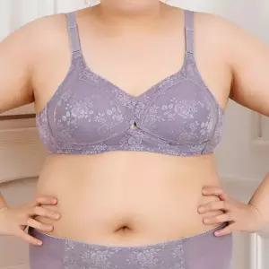 레이스 모란무늬 망사 3단후크 노 와이어 X업 A컵 3 (WFJ6B31)