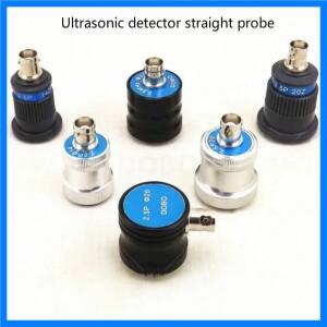 초음파 결함 탐지기 직선 프로브 단결정 종방향 파 변환기 주조 단조 ut NDT MHz.