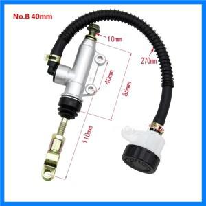 Unvirsal 골드 오토바이 먼지 핏 자전거 ATV 후방 브레이크 유압 마스터 오일 실린더